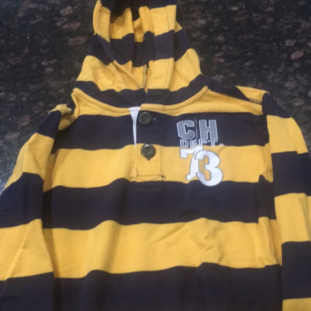 Sweatshirt and hoodie.